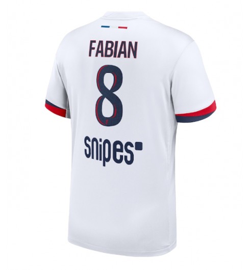 Paris Saint-Germain Fabian Ruiz #8 Venkovní Dres 2025-26 Krátký Rukáv Paris Saint-Germain Fabian Ruiz #8 Venkovní Dres 2025-26 Krátký Rukáv